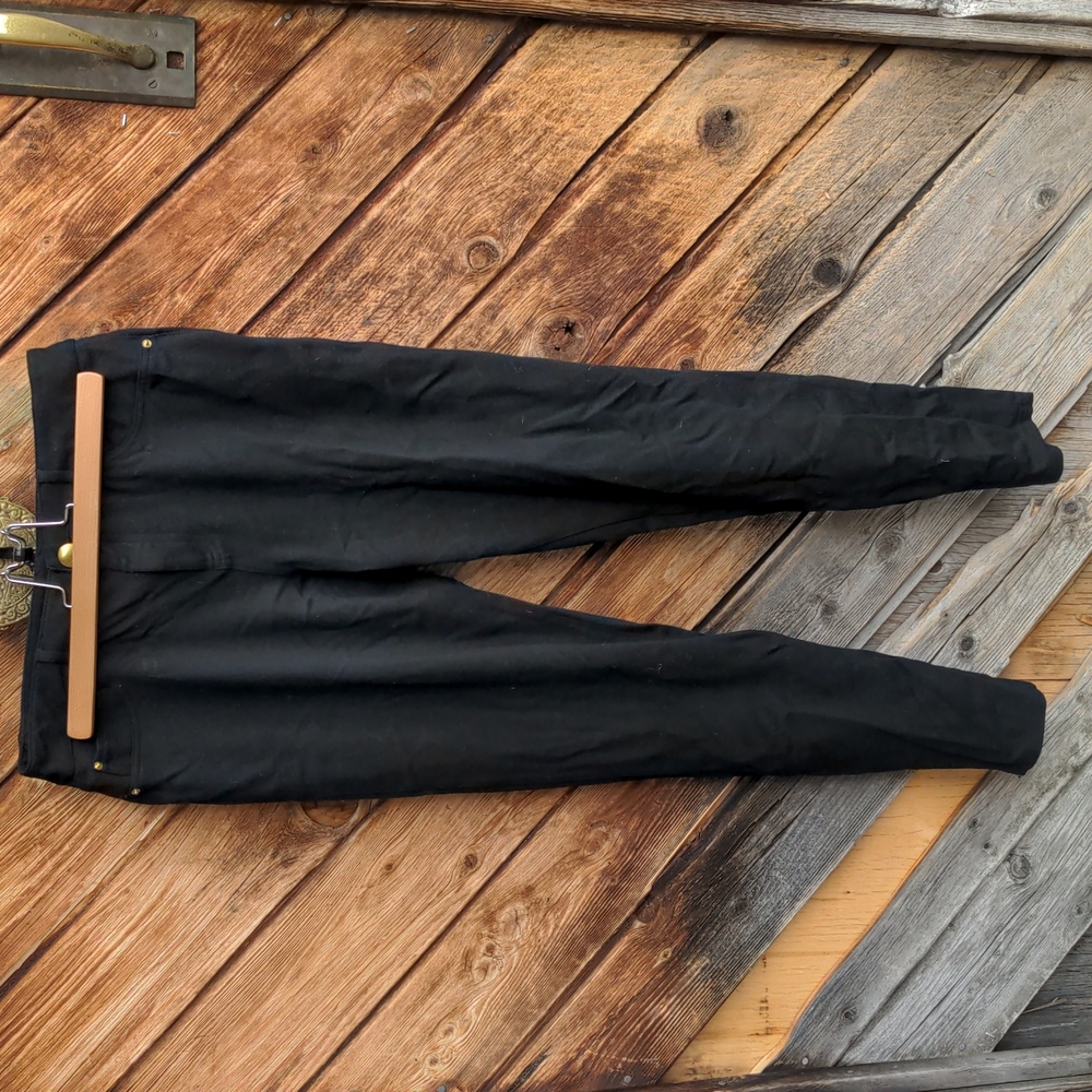 INC black stretchy legging pants 8